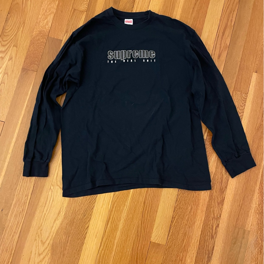 Supreme long sleeve t shirt size large